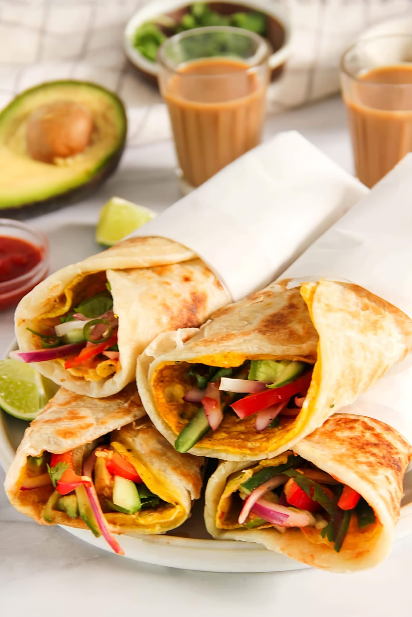 Kolkata Egg Rolls