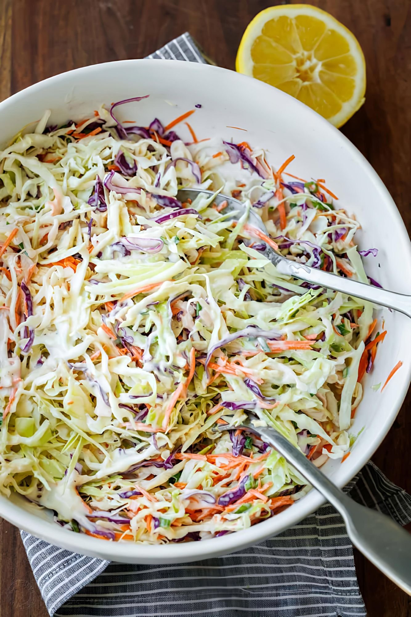 Easy Homemade Coleslaw