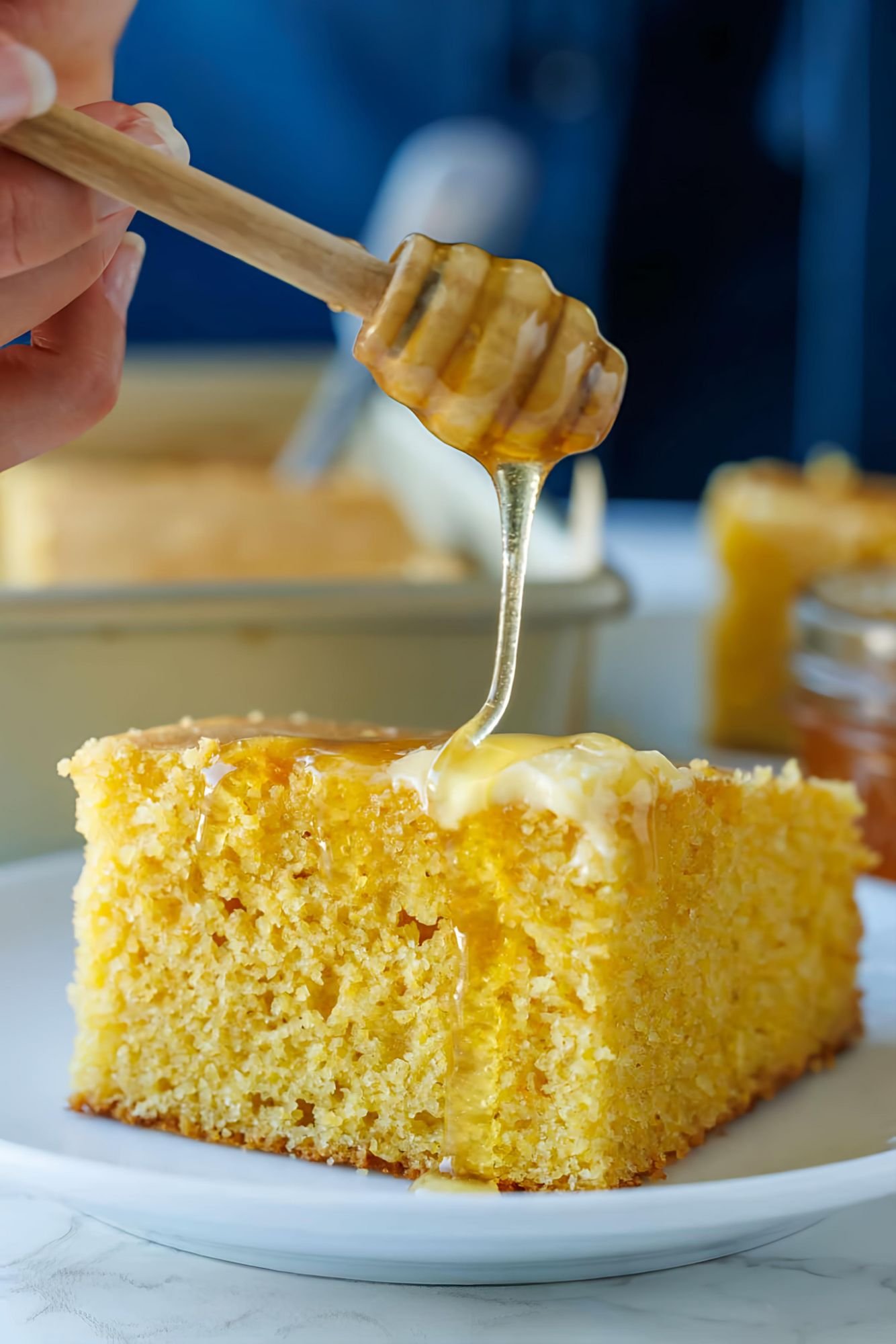 Cornbread Recipe with Honey Butter