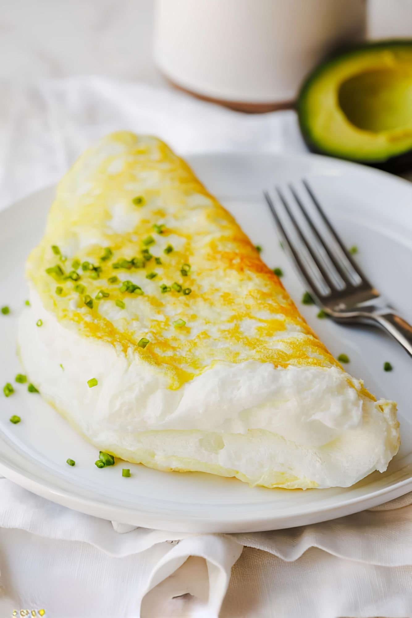 Fluffy Egg White Omelette