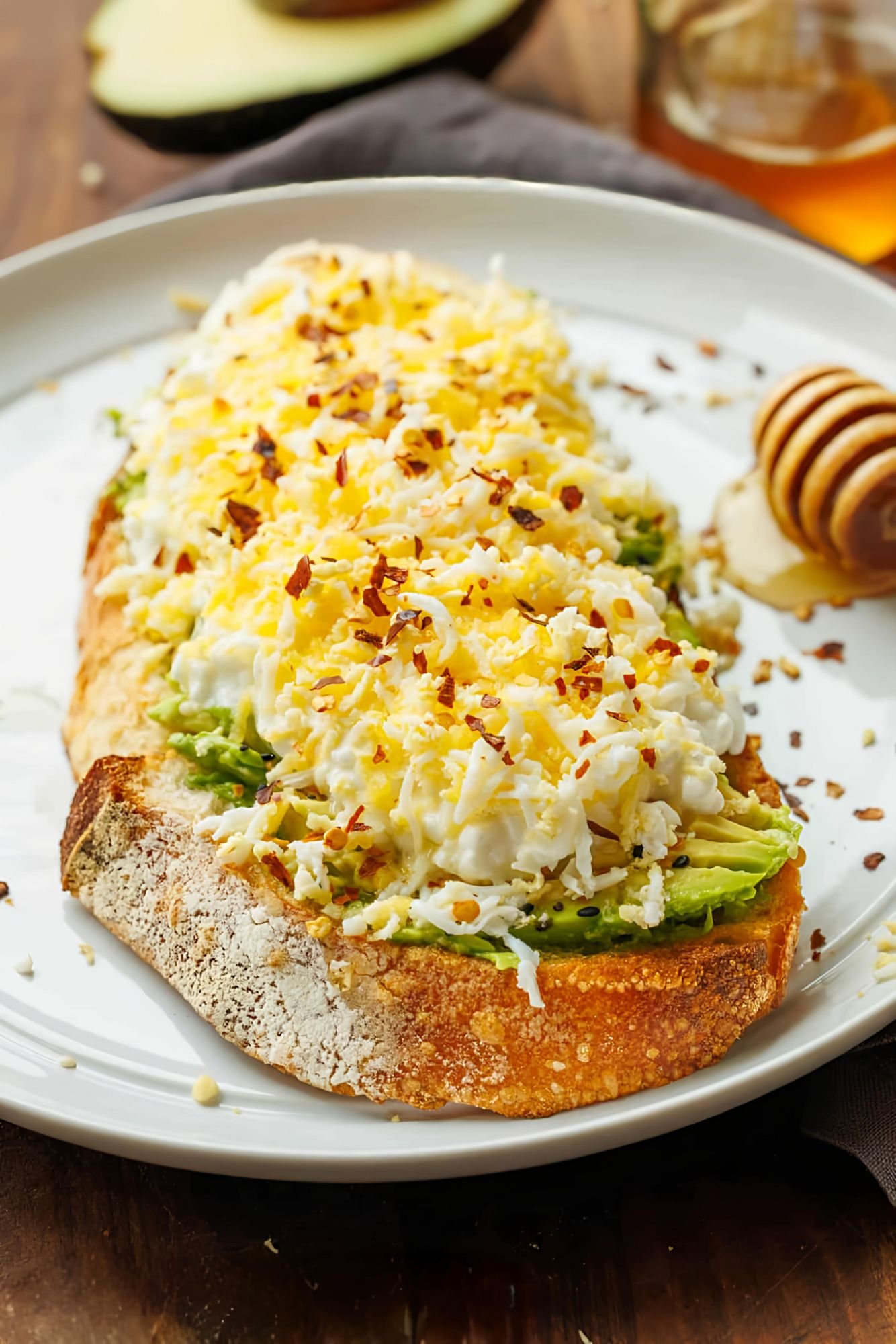 High Protein Avocado Toast
